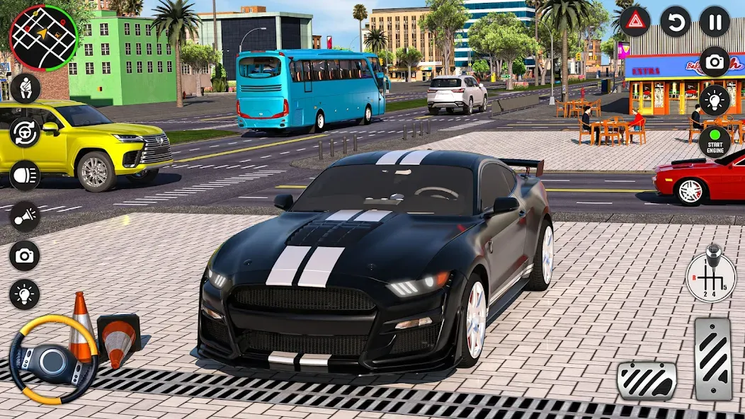 City Car Simulator & Car City  [МОД Unlocked] Screenshot 1