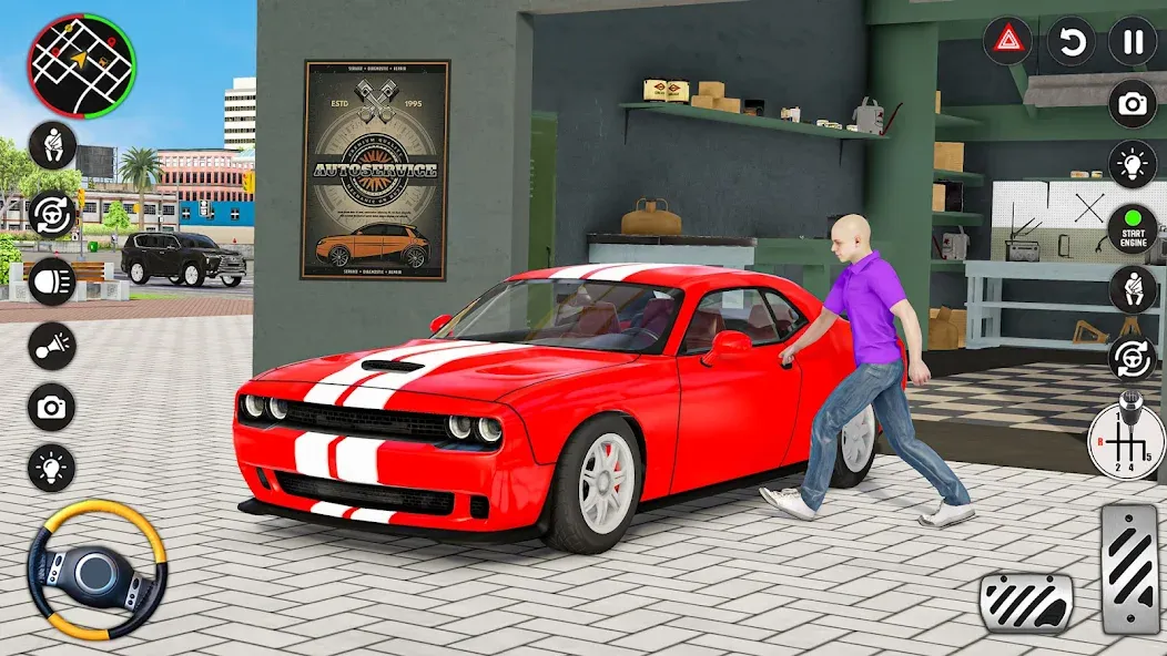 City Car Simulator & Car City  [МОД Unlocked] Screenshot 2