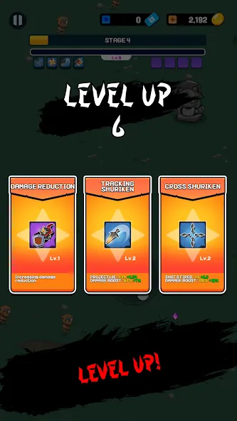 NINJA SURVIVOR.io  [МОД Много монет] Screenshot 4