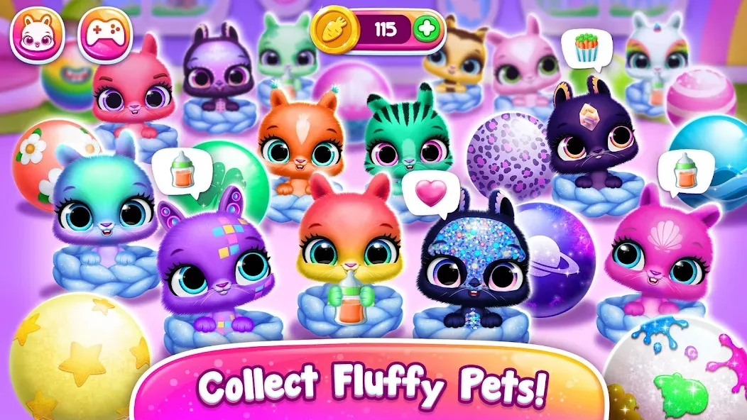 Bunnsies - Happy Pet World (Баннсиз)  [МОД Меню] Screenshot 4