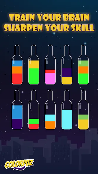 Colorpuz - Water Sort Puzzle (Колорпаз)  [МОД Много монет] Screenshot 2