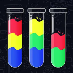 Скачать взломанную Colorpuz - Water Sort Puzzle (Колорпаз)  [МОД Много монет] - полная версия apk на Андроид