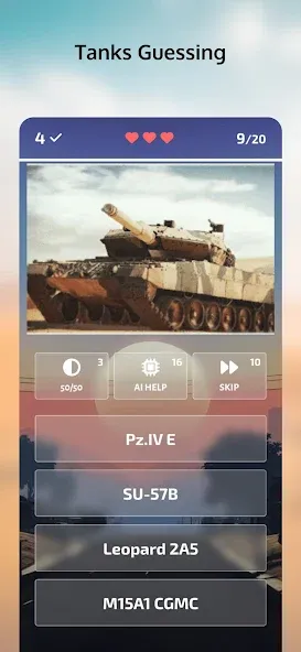 Guess the War Vehicle? WT Quiz (Вар Тандер Квиз)  [МОД Unlimited Money] Screenshot 1