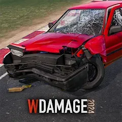 Взломанная WDAMAGE: Car Crash (ВДАМАГЕ)  [МОД Бесконечные монеты] - полная версия apk на Андроид