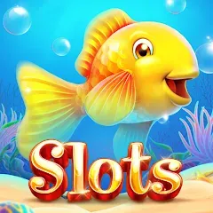 Скачать взлом Gold Fish Casino Slot Games (Голдфиш)  [МОД Много монет] - полная версия apk на Андроид