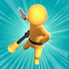Скачать взлом Stickman Fight: Battle Arena (Стикмен Файт)  [МОД Много монет] - последняя версия apk на Андроид
