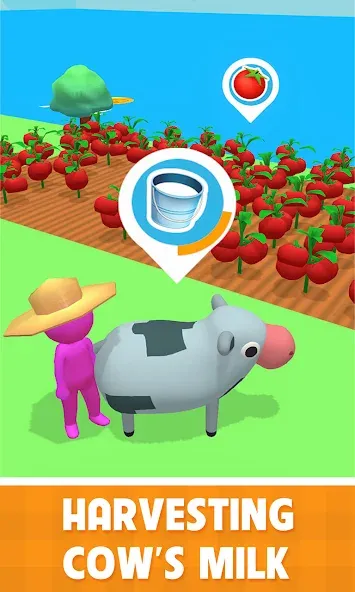 Family Farm Land 3D (Фарм Фэмили 3Д)  [МОД Меню] Screenshot 2