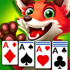 Скачать взломанную Solitaire Zoo  [МОД Unlocked] - полная версия apk на Андроид
