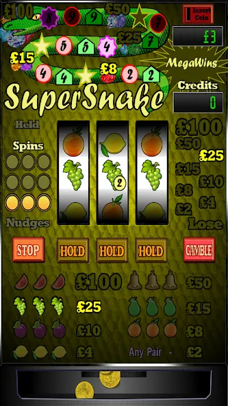 Super Snake Slot Machine  [МОД Unlimited Money] Screenshot 2