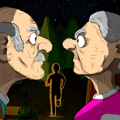 Скачать взломанную Grandpa And Granny Two Hunters (Дедушка и бабушка  два охотника)  [МОД Бесконечные монеты] - полная версия apk на Андроид