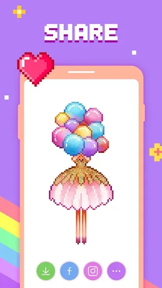 Paint by Number - Pixel Art  [МОД Mega Pack] Screenshot 5