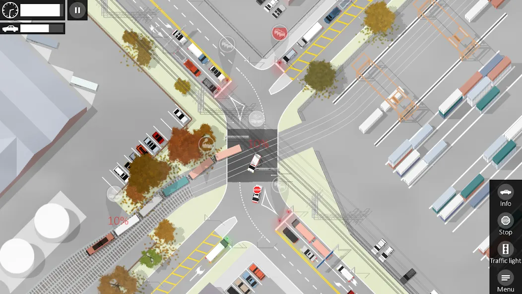 Intersection Controller (Интерсекшн контроллер)  [МОД Бесконечные деньги] Screenshot 1