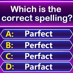 Скачать взломанную Spelling Quiz - Word Trivia (Спеллинг Квиз)  [МОД Бесконечные деньги] - стабильная версия apk на Андроид