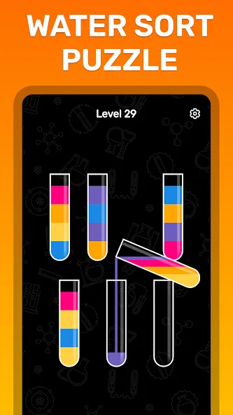 Water Sort Puzzle Color Game  [МОД Unlocked] Screenshot 3